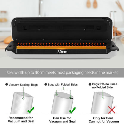 SANSAI 110W White Vacuum Food Sealer Sous Vide - MarKay Outdoors