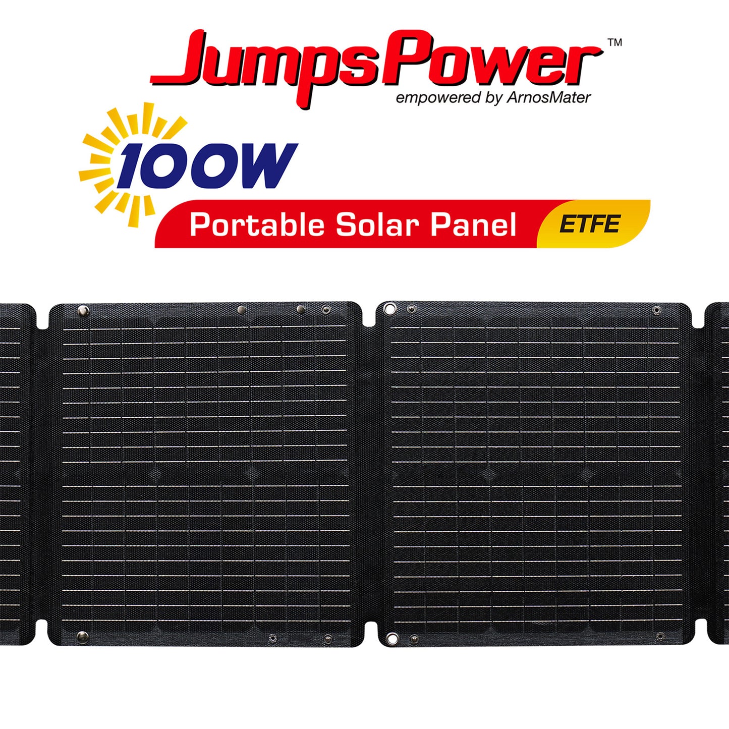 JumpsPower 100W Solar Panel Portable Charger Power Generator Foldable Camping