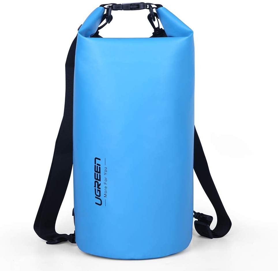 UGREEN Floating Waterproof Dry Bag for Cycling/Biking/Swimming/Rafting/Water Sport - Blue - MarKay Outdoors