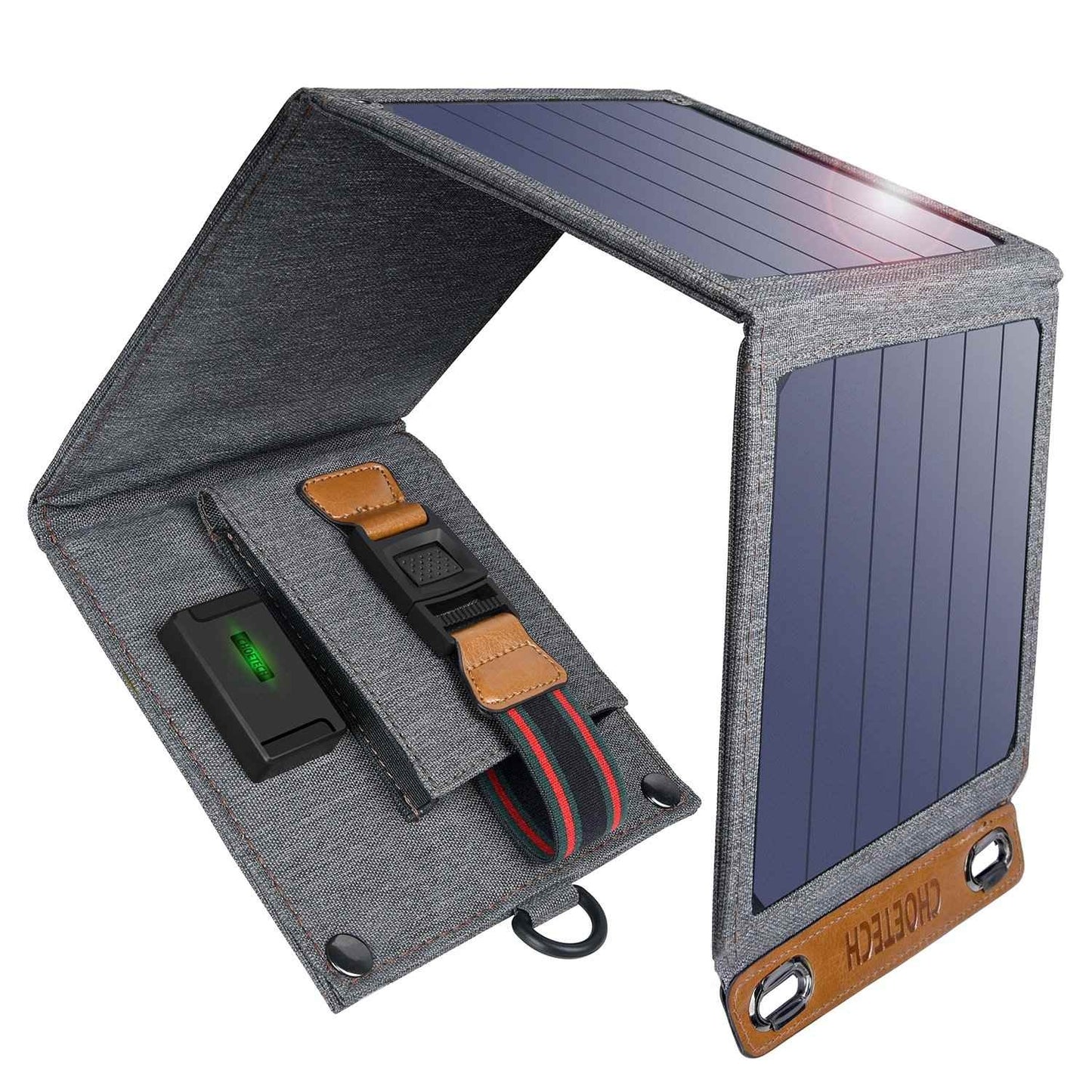 CHOETECH SC004 14W USB Foldable Solar Powered Charger - MarKay Outdoors