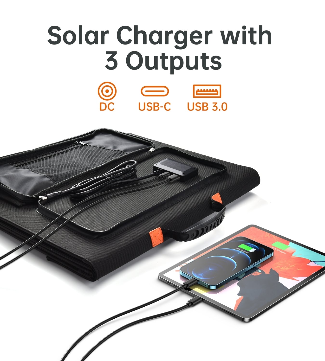 CHOETECH SC008 120W Foldable Solar Charger - MarKay Outdoors