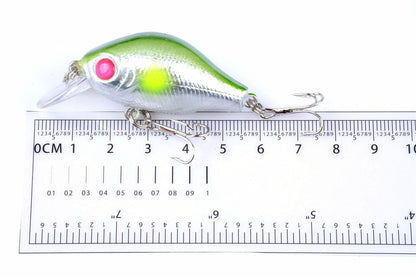 5x 5.5cm Popper Crank Bait Fishing Lure Lures Surface Tackle Saltwater