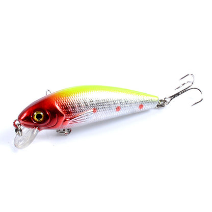 10x Popper Poppers 7.2cm Fishing Lure Lures Surface Tackle Fresh Saltwater