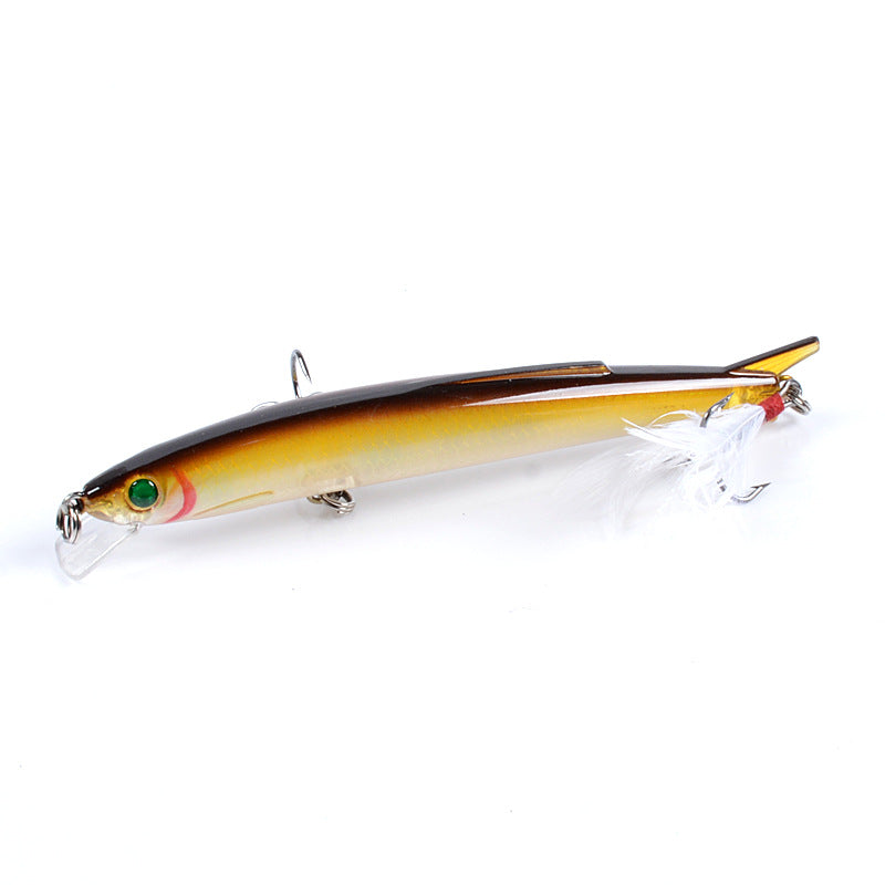 6x Popper Minnow 11.7cm Fishing Lure Lures Surface Tackle Fresh Saltwater - MarKay Outdoors