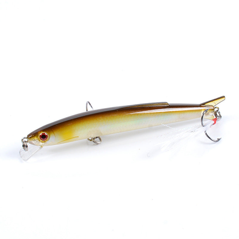 6x Popper Minnow 11.7cm Fishing Lure Lures Surface Tackle Fresh Saltwater - MarKay Outdoors