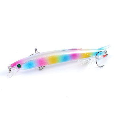 6x Popper Minnow 11.7cm Fishing Lure Lures Surface Tackle Fresh Saltwater - MarKay Outdoors