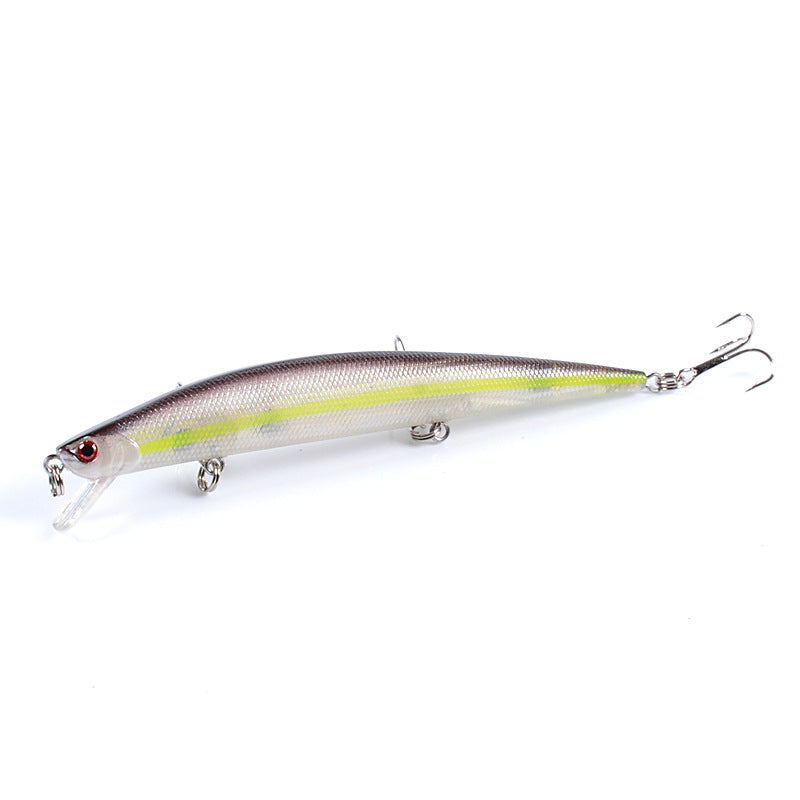 6x Popper Minnow 12.5cm Fishing Lure Lures Surface Tackle Fresh Saltwater - MarKay Outdoors