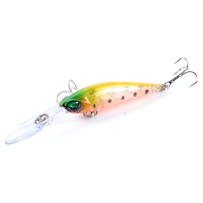 6x Popper Minnow 9.4cm Fishing Lure Lures Surface Tackle Fresh Saltwater