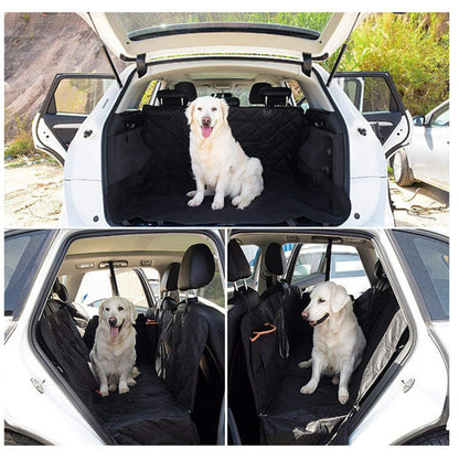 Pet Car Seat Cover Hammock Anti-skid Protective Pad Waterproof Cat and Dog Back Seat