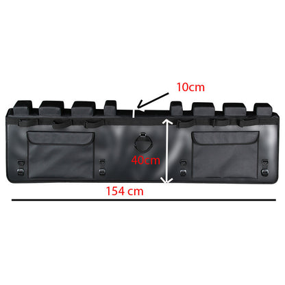 NOOYAH Bike Tailgate Protector MTB for Large UTE Truck Pad Mounted Secure- Scratch Guard PR012 RAM Raptor Silverado Titan Tundra