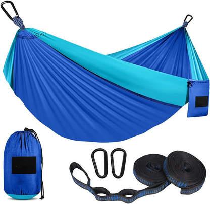 Blue Camping Hammock - MarKay Outdoors