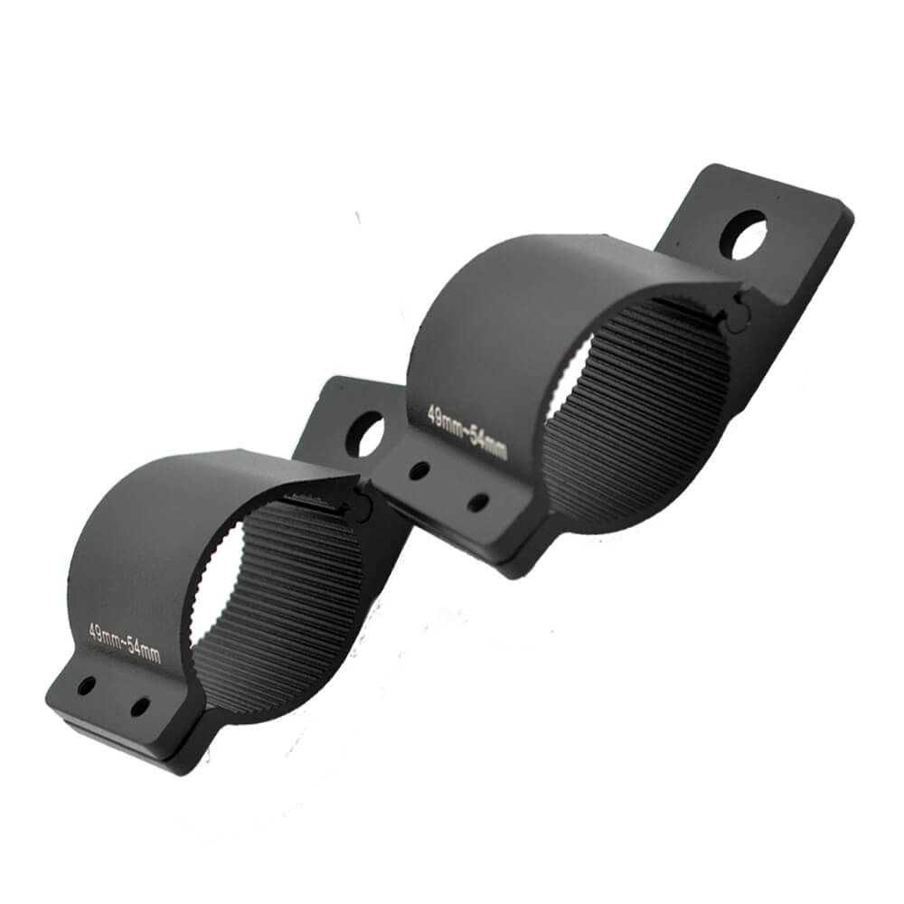 PAIR 2" Bullbar Mounting Bracket Clamp LED Light Bar HID ARB MOUNT UHF 49 54mm - MarKay Outdoors