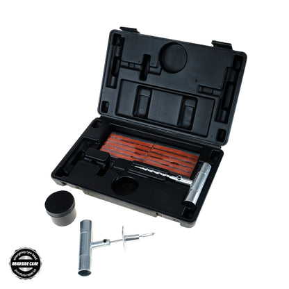 Taipan 25PCE Tyre Puncture Repair Kit With Storage Case Professional Design - MarKay Outdoors